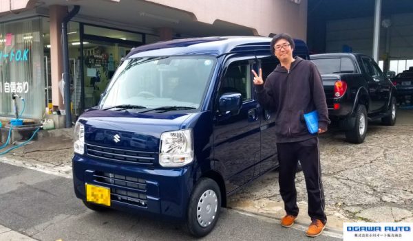 スズキ エブリィ 納車！スズキ車 限界値引きに挑戦中！！ 長野でお得に車を買うなら 須坂小川オート！！ | 長野/須坂 小川オート スタッフブログ